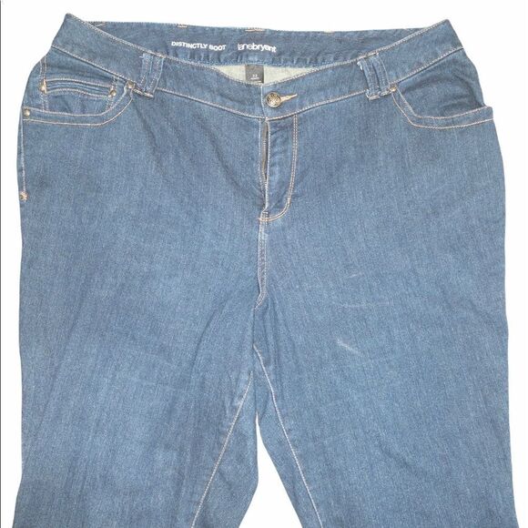 Lane Bryant Distinctly Bootcut Dark Wash Jeans - Picture 3 of 6